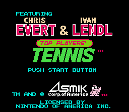 Chris Evert & Ivan Lendl in Top Players' Tennis (U) [!]-video